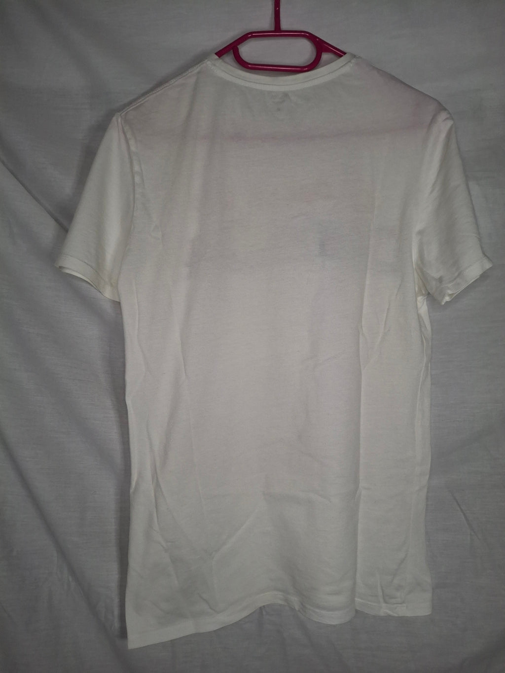T-shirt manches courtes KIABI  - Blanc (imprimé "LA DOLCE VITA")  - Taille : M (38)