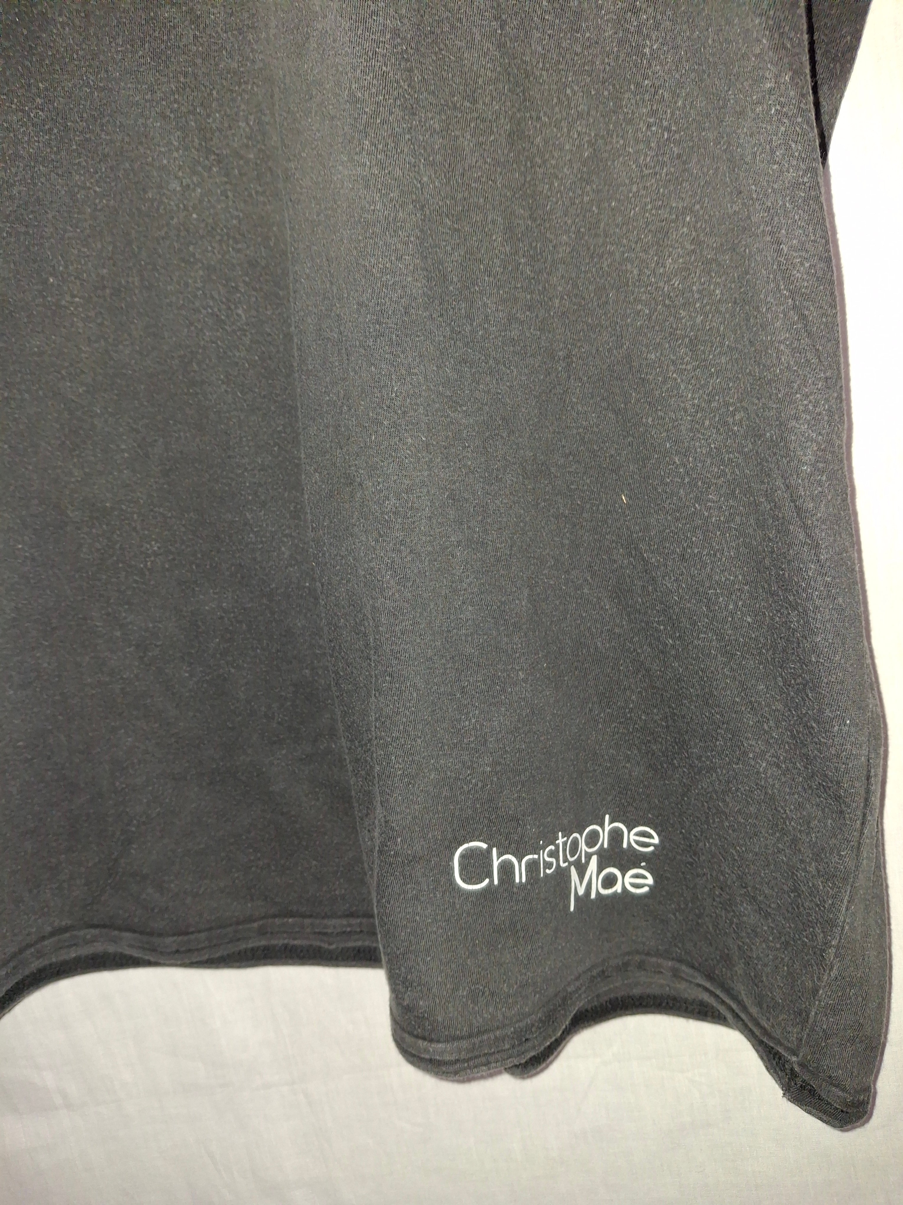 T shirt concert Christophe Mae Fanshirt   – noir - Taille : XL (42)