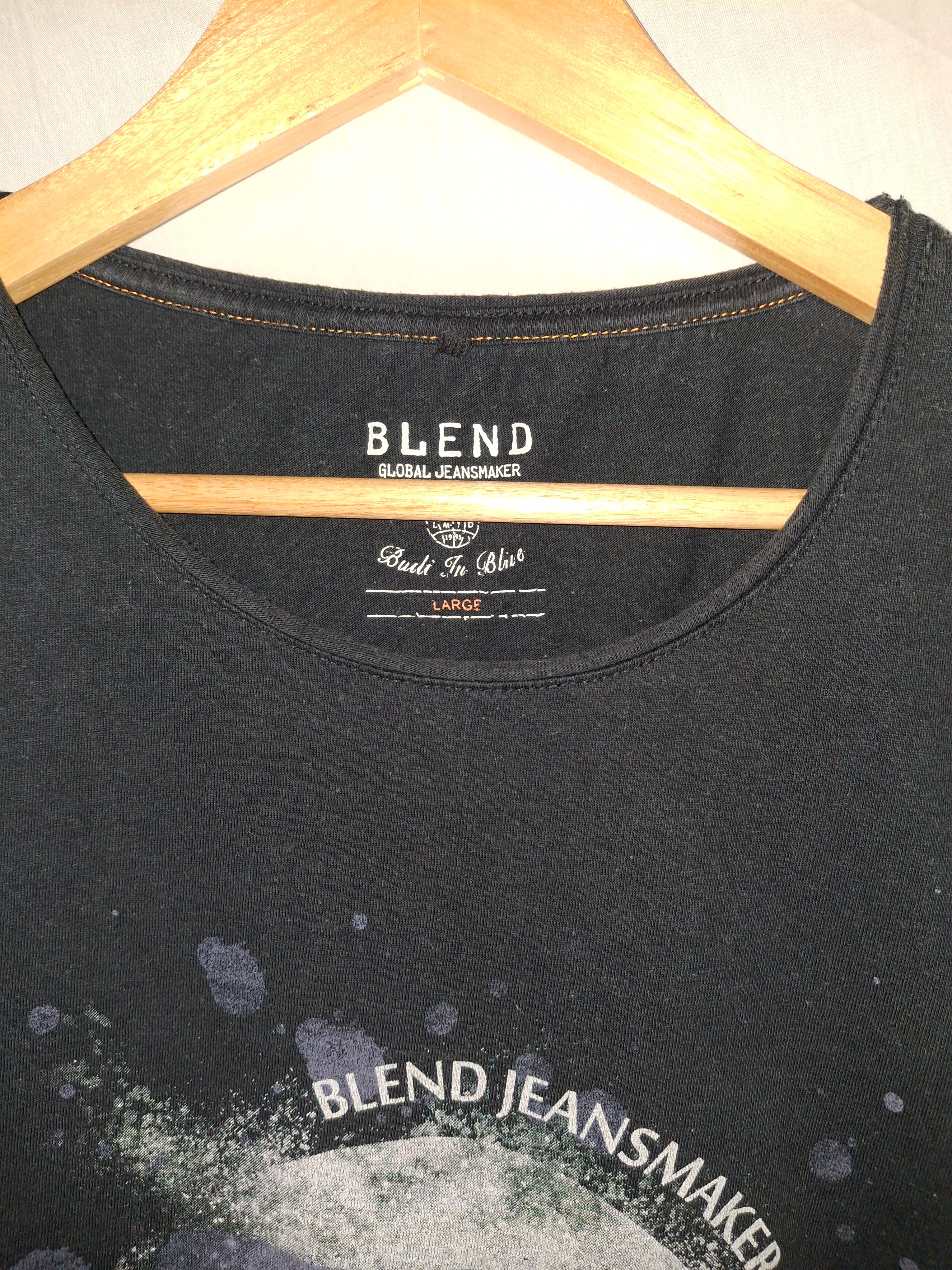 T shirt tête de mort Blend - noir - Taille : L (40)